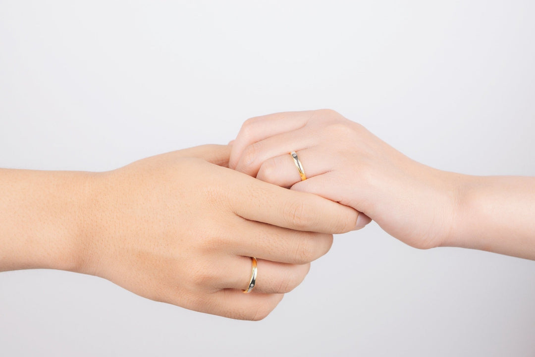 Nhẫn cưới xoàn Bảo Tín K&K vàng 18K - Bảo Tín K&K