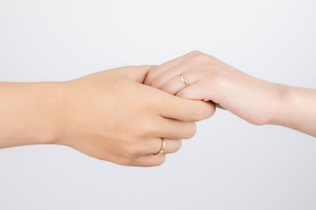 Nhẫn cưới xoàn Bảo Tín K&K vàng 18K - Bảo Tín K&K