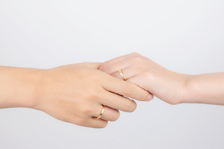 Nhẫn cưới xoàn Bảo Tín K&K vàng 18K - Bảo Tín K&K