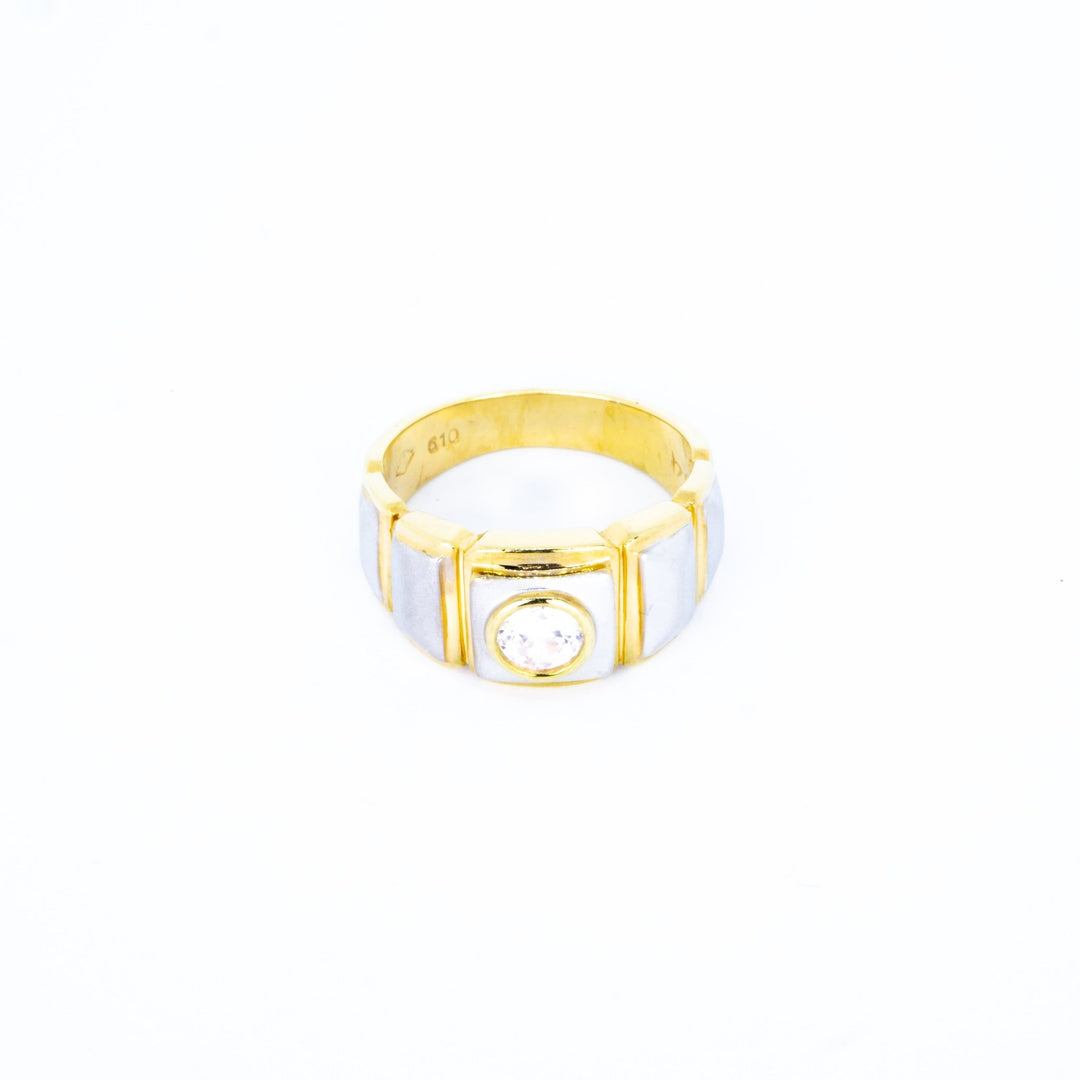 Nhẫn kiểu vuông trắng - Bảo Tín K&K