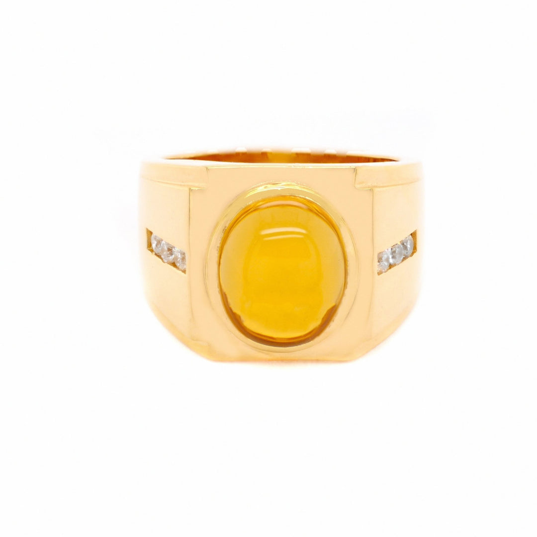 Nhẫn nam vàng Bảo Tín K&K Vàng 18K đính Đá màu - Bảo Tín K&K