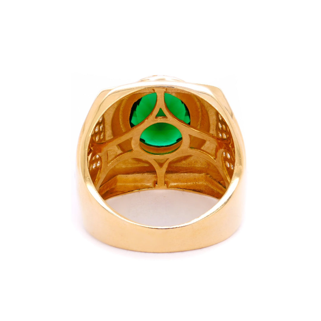 Nhẫn nam vàng Bảo Tín K&K Vàng 18K đính Đá màu - Bảo Tín K&K