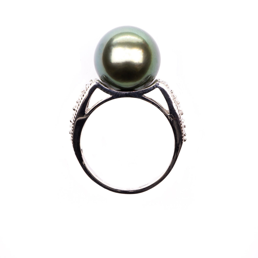 Nhẫn ngọc trai đen - Bảo Tín K&K