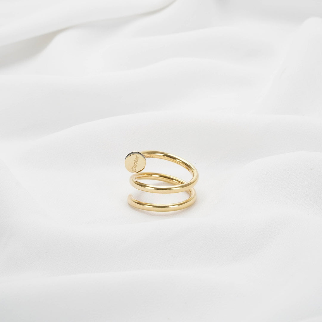 Nhẫn vàng cây đinh Bảo Tín K&K Vàng 14K đính Đá màu - Bảo Tín K&K