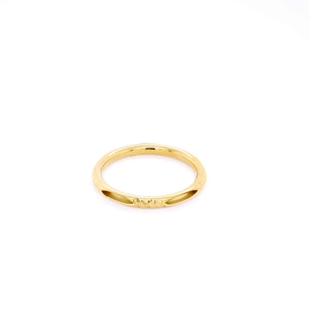 Nhẫn vàng lông voi Bảo Tín K&K Vàng 18K - Bảo Tín K&K