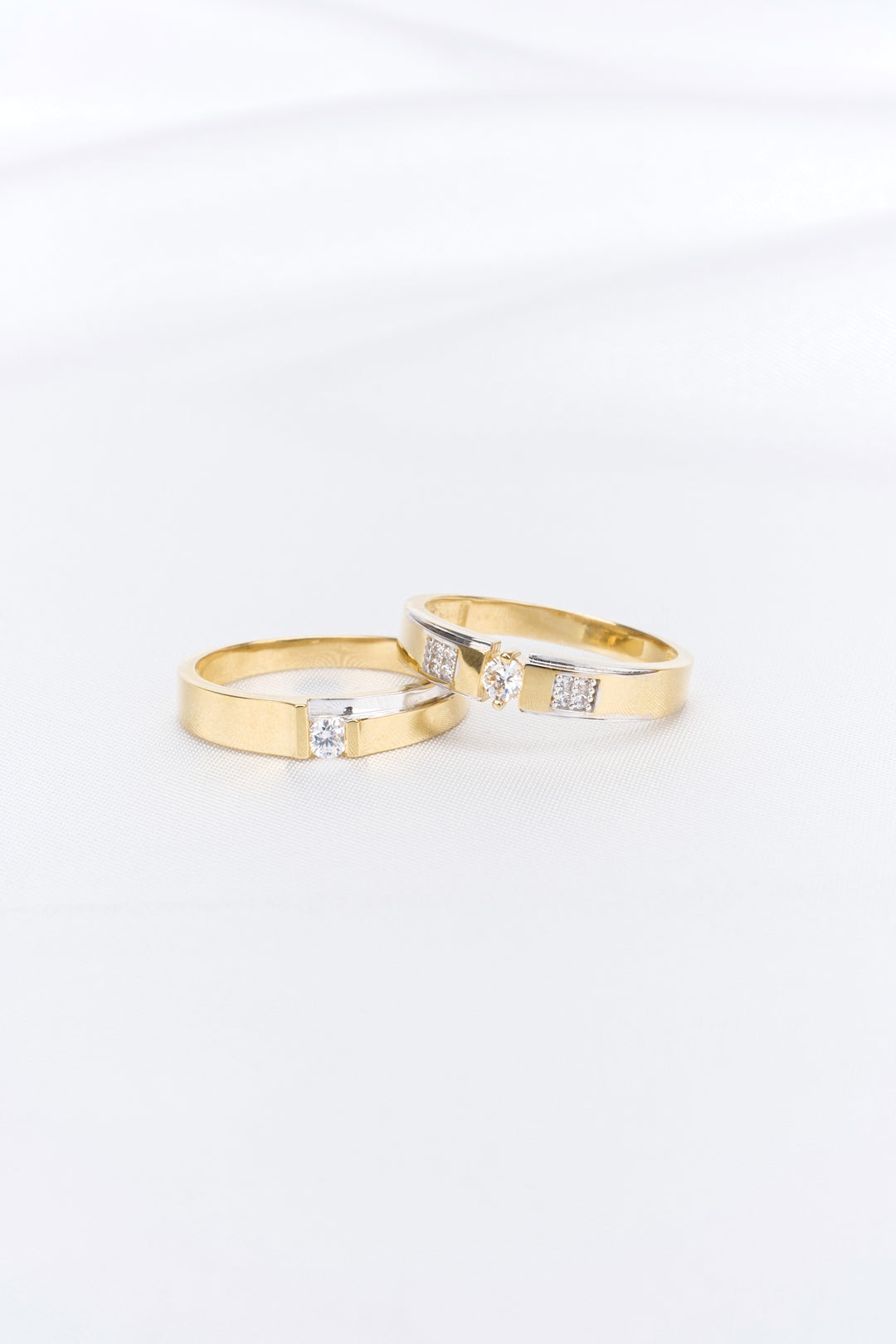 Nhẫn cưới nam Bảo Tín K&K Vàng kiểu Ý 750 Loyal