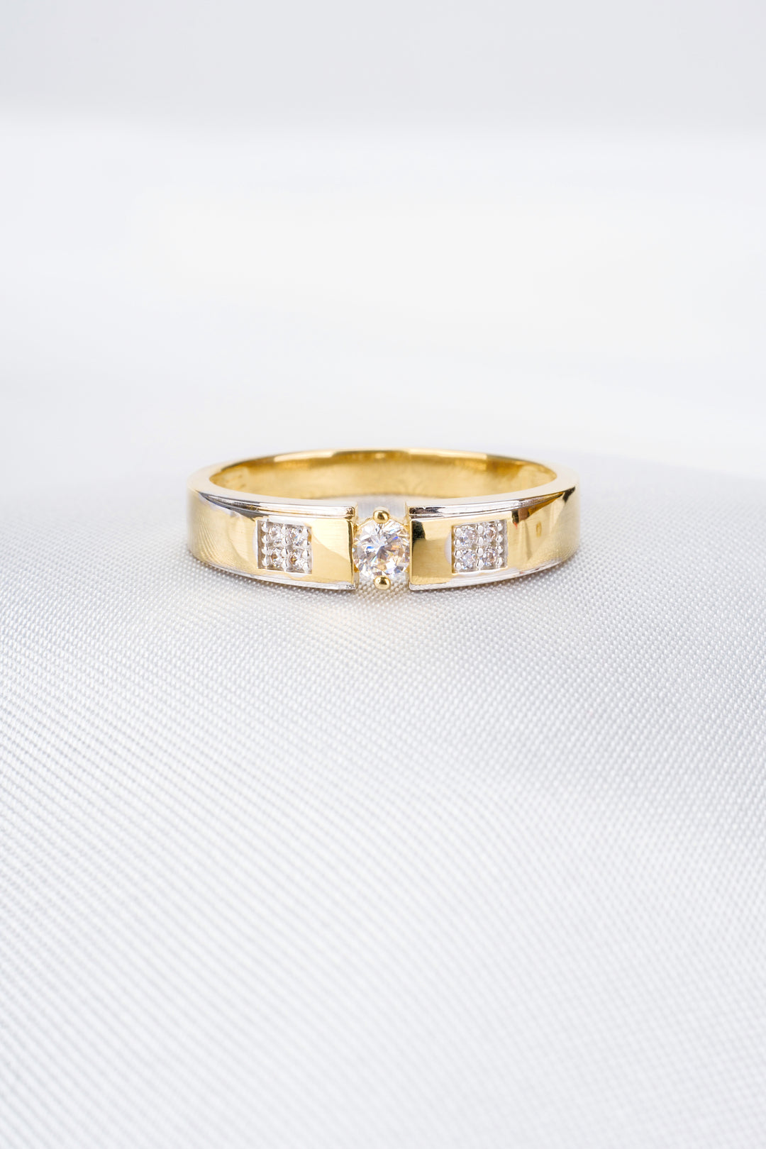 Nhẫn cưới nam Bảo Tín K&K Vàng kiểu Ý 750 Loyal