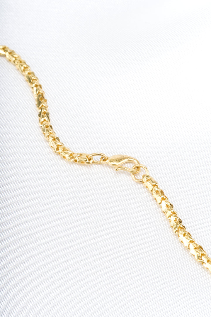 Dây chuyền vàng liền mặt Bảo Tín K&K Vàng 23K đính Đá cao cấp, Đá màu