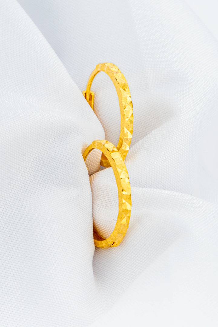 Bông Tai Khoen Móc Máy Vàng 610 Bảo Tín K&K