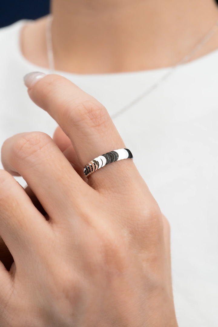 Nhẫn Bản Vảy Cá Vàng Ý 750 Bảo Tín K&K