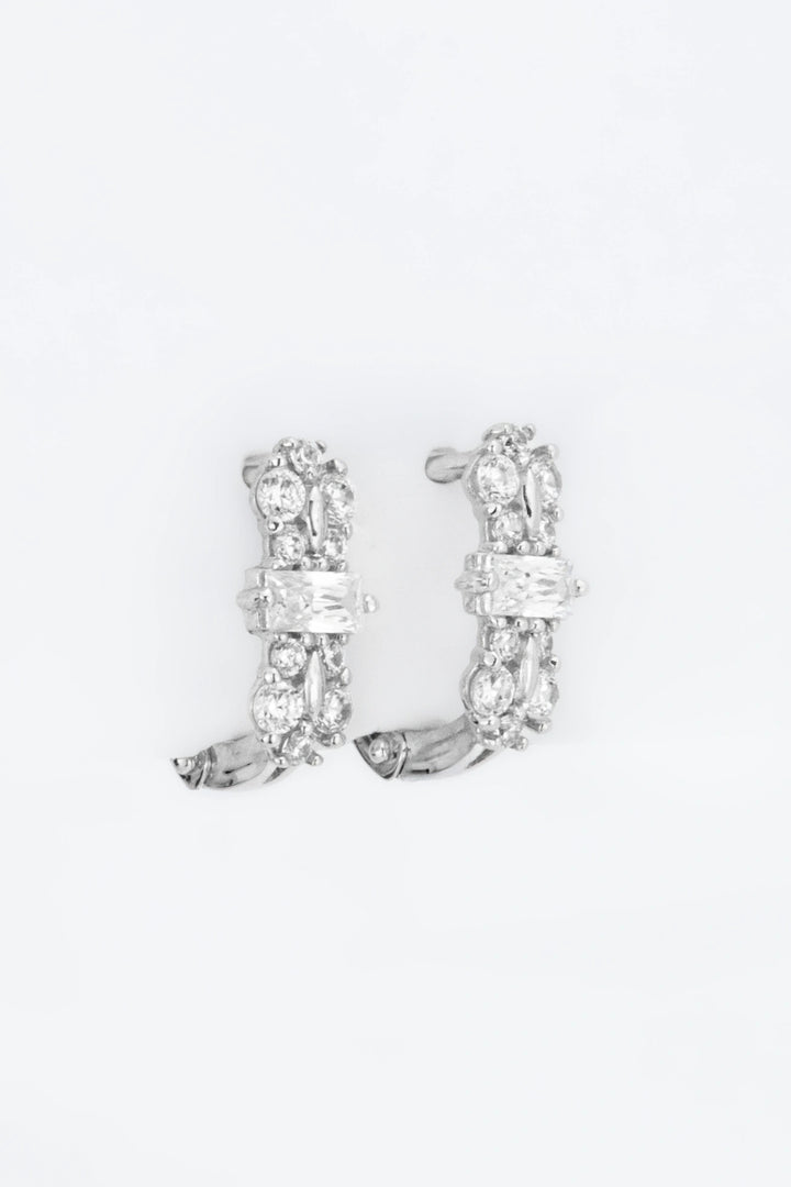 Bông Tai Bật Nơ Tấm Baget Vàng Ý 750 Bảo Tín K&K