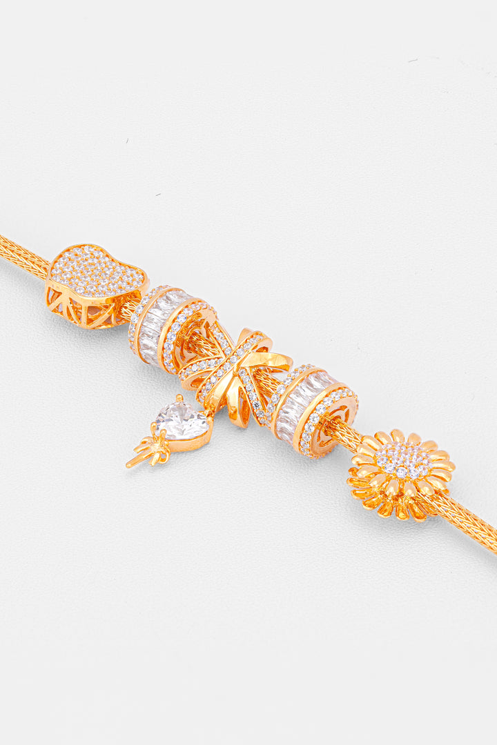 Lắc Tay Kiểu Pandora Vàng 610 Bảo Tín K&K