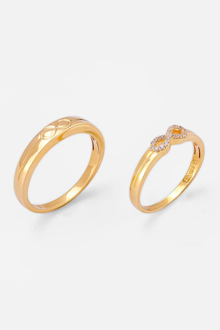 Cặp Nhẫn Cưới Vàng 610 Bảo Tín K&K