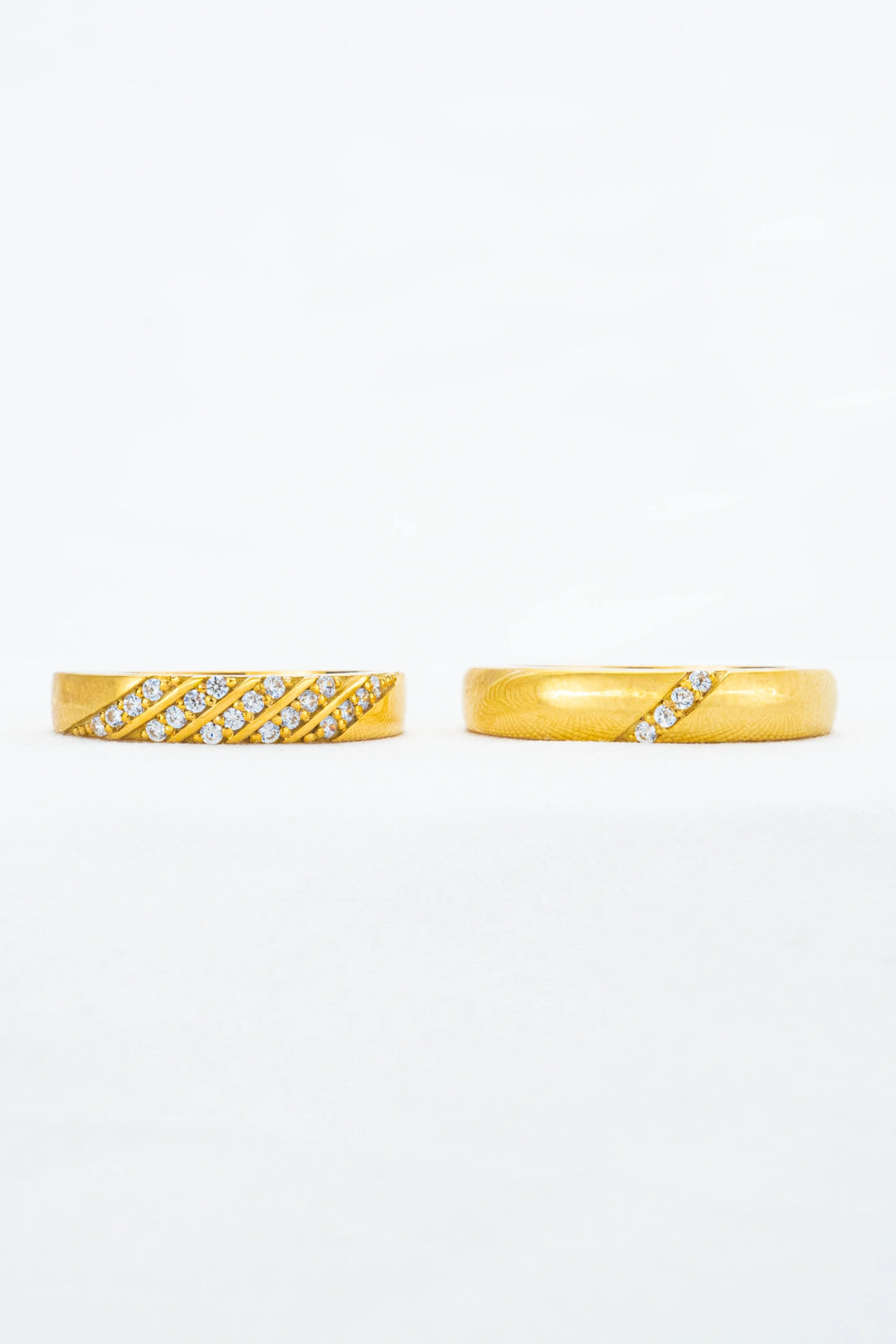 Cặp Nhẫn Cưới Vàng 610 Bảo Tín K&K